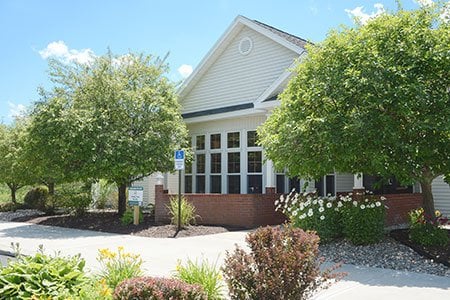 An entrance to the {SPECIALTY} Office of {PRACTICE_NAME}