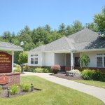 The entrance to the {SPECIALTY} Office of {PRACTICE_NAME} with the office sign
