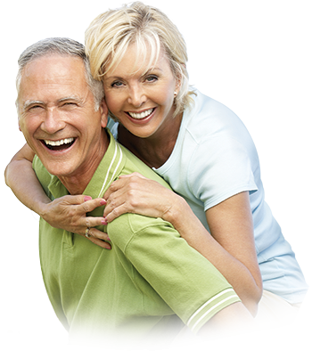 smiling couple